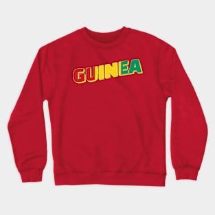 Guinea Vintage style retro souvenir Crewneck Sweatshirt